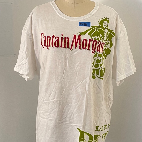 CAPTAIN MORGAN "Lime Bite" Liquor Advertising T-Shirt, Size XL - Picture 1 of 6